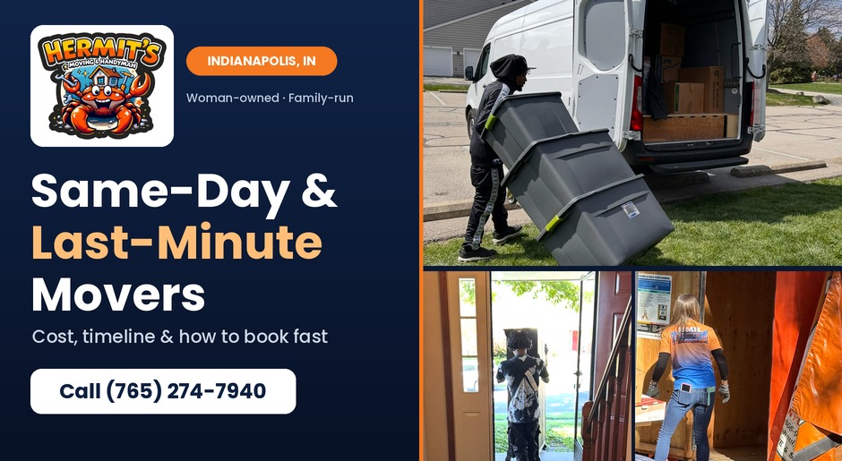 same day movers in indianapolis